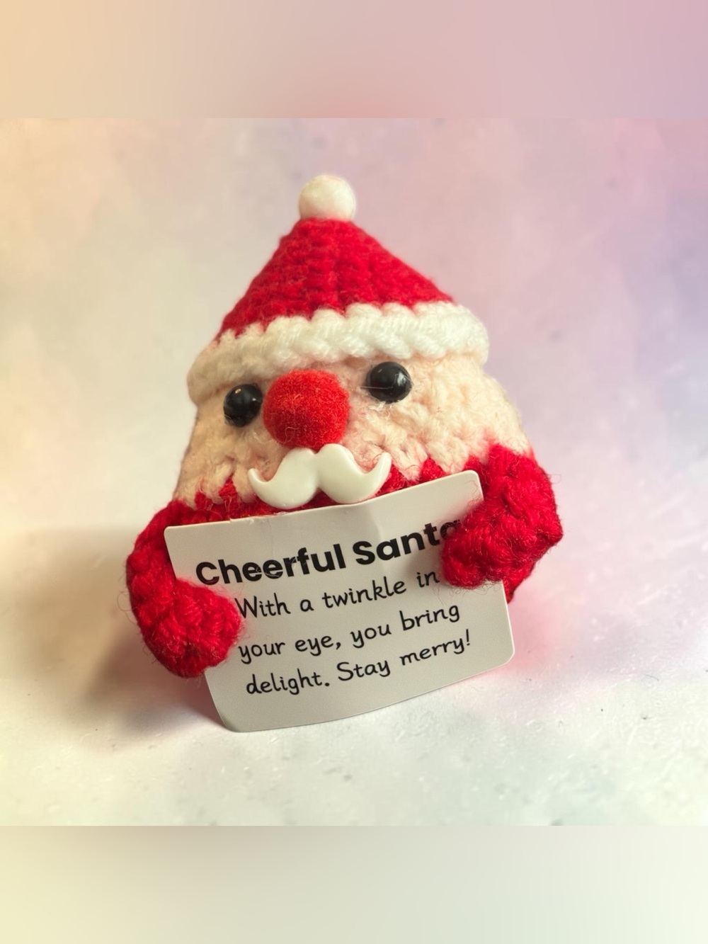 Cheerful Red Santa Crochet